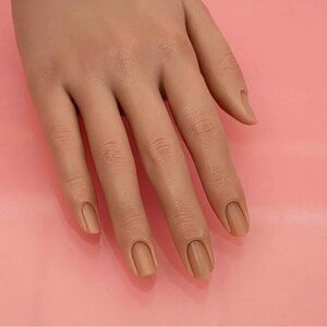 Nail Practice Hand For Acrylic Nails Silicone HandTraining Fake Nail Hand Model